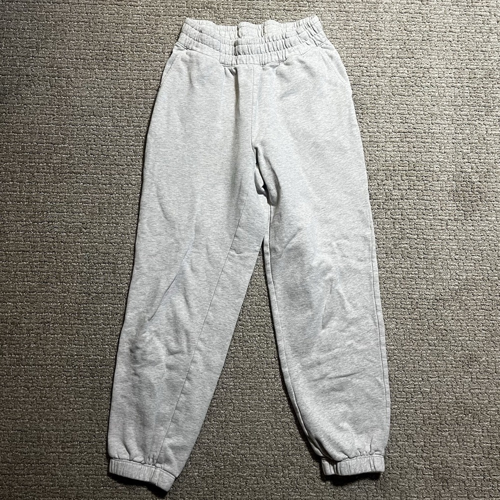 American Eagle 77 Women's Light Gray Sweatpants XS Cotton Blend Joggers